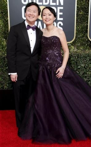 Zooey Jeong's father, Ken Jeong and mother, Tran Ho.
